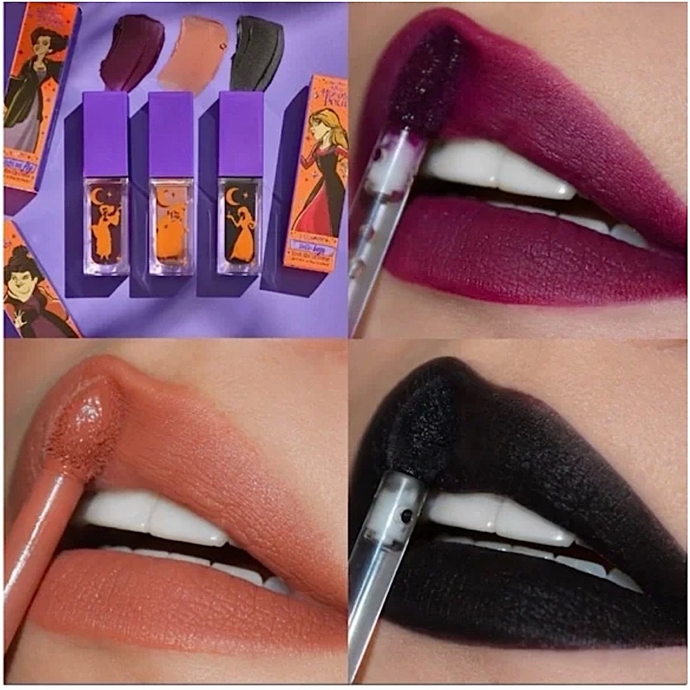 NWOT Trio (3) of ColourPop x Hocus Pocus Kiss Lip Creme Lipstick, New
